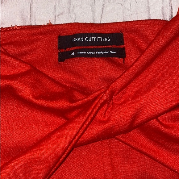 Urban Outfitters red cross crop top! - Picture 2 of 3